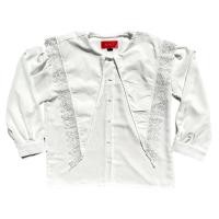 ราคา เสื้อลูกไม้สีขาว - Massicot - เสื้อลูกไม้แขนยาวสีขาว Phlox (41120255947)