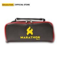 ราคา MARATHON กระเป๋าเปตอง MB-21 กระเป๋าใส่ลูกเปตอง หนังอย่างดีมีซิป บรรจุลูกเปตองได้ 3 ลูก Petanque Bag (10573369642)