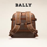 ราคา ของขวัญคริสต์มาส: กระเป๋าสะพายหลังผู้ชาย สไตล์คล้ายแบรนด์ Bally สีน้ำตาล (41023806883)