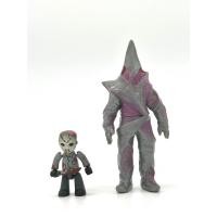 ราคา มีปั้ม Japanหุ่นซอฟ ALIEN REGURAN 7นิ้ว Soft Bandai Japan 1996 Monster สัตว์​ประหลาด มือ 2 LOT (26479758612)