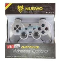 ราคา NUBWOจอย เกมมิ่ง คอนโทรล ไร้สาย เกมมิ่ง3 IN 1 USB/PS2,PS3รุ่น NJ-31 (897069656)