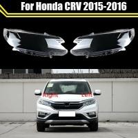 ราคา ไฟหน้าสําหรับ Honda CRV 2015 2016 รถด้านหน้ากระจกไฟหน้าฝาครอบหัวเลนส์โคมไฟเปลี่ยนเดิมโคมไฟ Shell (57603229256)
