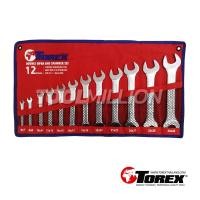 ราคา TRDES12 ประแจปากตายชุด 6-32 มม. (12ตัว/ชุด) "TOREX" สินค้าประเทศเยอรมัน รับประกันสินค้าแท้100% (7345110806)
