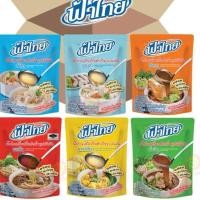 ราคา ฟ้าไทย น้ำก๋วยเตี๋ยวกึ่งสำเร็จรูปเข้มข้น ขนาด 350 กรัม**แพ็ค 6 ถุง** (26039494867)