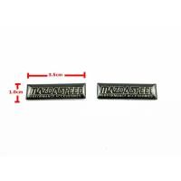 ราคา ป้ายโลโก้ เลซิ่น MAZDA SPEED PERFORMACE ACCESSORIES ขนาด 3.5x1.0cm ติดตั้งด้วยเทปกาวสองหน้าด้านหลัง (6135607621)