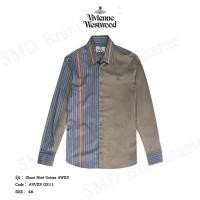 ราคา Vivienne Westwood เสื้อเชิ้ตแขนยาว รุ่น GHOST SHIRT UNISEX AW22 Code: AVV22 O211 (25928297515)