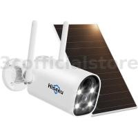 ราคา Hiseeu C40 4MP 2.5K กล้องรักษาความปลอดภัยพลังงานแสงอาทิตย์ชาร์จ WiFi สี Night Vision การตรวจจับการเคลื่อนไหว Spotlight ไซเรนปลุกกล้องวงจรปิดทํางานร่วมกับ Alexa (42417096036)