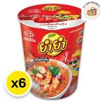 ราคา ยำยำ ยำยำคัพ ยำยำถ้วย บะหมี่ถ้วย บะหมี่กึ่งสำเร็จรูป ชนิดถ้วย บะหมี่กึ่งสำเร็จรูปชนิดถ้วย รสต้มยำกุ้ง 60 ก. x 6 (29486077107)