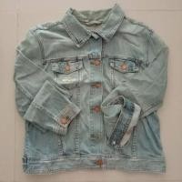 ราคา GAP Jacket Jeans SZ.L เสื้อแจ็กเก็ตยีนส์ผู้หญิงมือสองสภาพดี (25808469550)