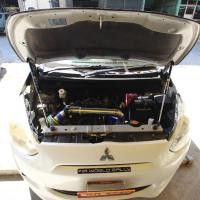 ราคา โช๊คฝากระโปรง หน้า Mitsubishi Mirage 12-23 มิตซูบิชิ มิราจ คู่มือในกล่่อง Vethaya ประกัน 2 ปี (3558125373)