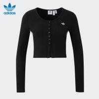 ราคา 【พร้อมส่ง】ของแท้ Adidas 100% เสื้อยืดลําลอง แขนยาว คอวี ผ้าฝ้ายถัก ระบายอากาศ เข้ารูป สําหรับสตรี I (26110439898)