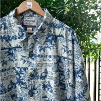 ราคา เสื้อฮาวายมือสอง Size 7XL (อก 58") แบรนด์ HIGH SIERRA - ผ้า Cotton เสื้อฮาวายหุ่นหมี (41109461276)