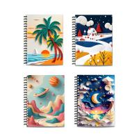ราคา โน๊ตบุ๊ค A6 NOTES BOOK JOURNAL A6/ NOTEBOOK/ SPIRAL NOTEBOOK AESTHETIC GRID LINE BLANK (53801272546)