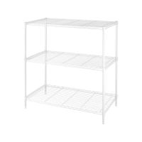 ราคา ชั้นตะแกรงเหล็กอเนกประสงค์ 3 ชั้น Rocky KASSA HOME รุ่น FW-1931-WH ขนาด 90 x 45 x 90 ซม. สีขาว (42503422441)