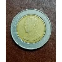 ราคา เหรียญตลก เหรียญเนื้อเกิน (มีเรือ) เหรียญ 10 บาทปี พ.ศ.2549 (3682251371)