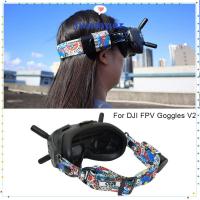 ราคา JUNMPER เปลี่ยนแถบคาดศีรษะทนทานสี Graffiti พร้อมรูแบตเตอรี่สําหรับ DJI FPV Goggles V2 (44320309279)