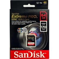 ราคา ของแท้ SanDisk Extreme Pro SD Card 64 GB (24191419690)