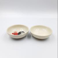 ราคา ➡️[แพ็ค3ใบ]⬅️ ถ้วยน้ำจิ้มเซรามิค ลายไก่เล็ก - ไม่มีลาย มี2แบบ บรรจุ3ใบ (3316000469)