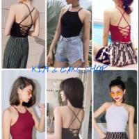 ราคา สายเดี่ยวไหมพรมสายไขว้หลัง (1902502931)