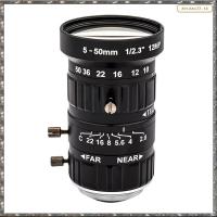 ราคา [LHY] 5-50 มม.เลนส์กล้องกล้องโทรทรรศน์ซูม 1/2.3 นิ้ว HD 12Megapixel C Mount เลนส์ Varifocal Professional เลนส์กล้องอุตสาหกรรม (43202297177)