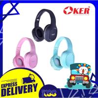 ราคา หูฟังไร้สาย หูฟังบลูทูธ OKER BLUETOOTH HEADPHONES BT-1608 มีสายก็ได้ ไร้สายก็ได้ รับประกัน 6 เดือน (21007732678)