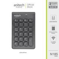 ราคา แป้นพิมพ์ตัวเลขไร้สาย Anitech รุ่น N185 มีปุ่มกดทั้งหมด 23 ปุ่ม แอนิเทค คีย์บอร์ด (24645684014)
