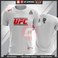 ราคา ของสะสมแฟชั่น 2025 ล่าสุด!!! Ufc X Reebok White Tshirt / Jersey เสื้อผ้าไมโครไฟเบอร์ / Jersey Sublimation / Tshirt Jersey (49652943260)