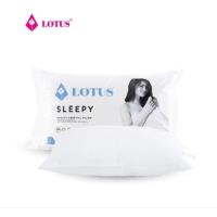 ราคา หมอนหนุน LOTUS SLEEPY ใยสังเคราะห์ นุ่มฟู [ New Packaging (เดิมถุงสีเหลือง) ] (1766254722)