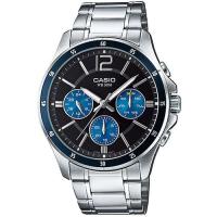 ราคา CASIO Gent sport นาฬิกาข้อมือผู้ชาย สายสเตนเลส รุ่น MTP-1374D,MTP-1374D-2A,MTP-1374D-2AVDF (1438213729)