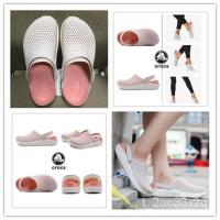 ราคา 【สินค้าอยู่ไทยพร้อมส่ง】แท้ Crocs LiteRide ของผู้หญิงรองเท้าชายหาดเปลือยสีชมพู M4-M7 (9541652916)