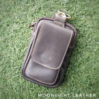 ราคา กระเป๋าใส่โทรศัพท์มือถือ หนังแท้ คาดเข็มขัด คาดกับจักรยานได้ ใส่ Iphone 7 Plus Samsung S 8 ได้ เป็นของขวัญได้ มีกล่องให้ (374362398)