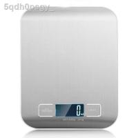 ราคา ◐UNITBOMB เครื่องชั่งดิจิตอล Kitchen Scale Digital รุ่น 5 กิโลกรัม สีเงิน (11142151221)