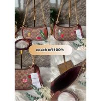 ราคา พร้อมส่ง COACH ของแท้ 100% COACH Teri Mini Crossbody Bag In Signature Canvas With Sticker Print (27718031356)