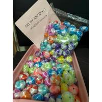 ราคา เหรียญโปรยทานงานบวช ลูกบอลทูโทน (ตัวเปล่า) คละสี 100 ลูก <พร้อมส่ง> (19827974608)