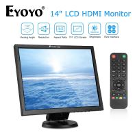 ราคา Eyoyo 14 นิ้ว 4:3 TFT Gaming monitor 1024x768 BNC/HDMI/VGA/AV Input 300cd/m2 เป็นกล้องวงจรปิด, จอที่สองกับแล็ปท็อป, จอราสเบอร์รี่ pi (29260141822)