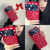 ราคา เคสโทรศัพท์ เหมาะสําหรับ iPhone 7 8 X XS XR XSMAX 11 12 13 14 15 16 17 Pro max Plus Air ปีใหม่สีแดงสีขาวลายจุดกันกระแทกกันกระแทกกันกระแทกกันกระแทกเคสรวมทุกอย่าง NATQ (48053092746)