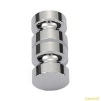 ราคา เสี้ยว1มือจับประตูอลูมิเนียมลูกบิดประตูห้องน้ําหรูหราสําหรับห้องอาบน้ํากระจกเดี่ยว (54702497263)