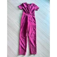 ราคา จั๊มสูทผ้ากำมะหยีสีชมพูบานเย็น (40907147944)