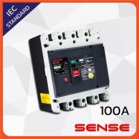 ราคา เครื่องตัดไฟรั่ว MCCB+RCD เซนส์ Sense รุ่น CM3LZ-100 ขนาด 100A (2051780758)