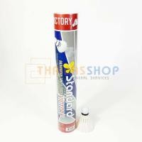 ราคา (ของแท้ 100%) ลูกแบดมินตัน Standard Sport Victory ลูกขนไก่ Shuttlecock ลูกแบด บรรจุหลอด 12 ลูก (24035401681)