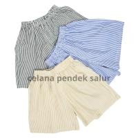 ราคา กางเกงบ็อกเซอร์สําหรับบุรุษและสตรีผ้าฝ้ายลายทางใส่สบาย || กางเกงบ็อกเซอร์ลายเนื้อนุ่ม ทุกขนาด (42624382300)