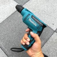 ราคา Makita สว่านไฟฟ้า สว่าน ขนาด 2 หุน รุ่น DP2011-370W ไม่ต้องใช้ดอกจำปาขัน ปรับหมุนได้ซ้าย-ขวาได้ เจาะไม้ ขันสกรู (22645845721)
