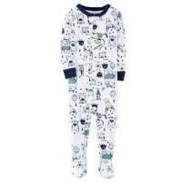 ราคา Carter Cotton AAH MONSTER Sleepsuit (คลุมเท้า) (8142299593)