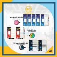 ราคา ตัวแบ่งดัชนี / ตัวแบ่ง พีวีซี / ตัวแบ่งดัชนีกระดาษ / ตัวแบ่งกระดาษ / พอดีสําหรับ 11 หลุม 2, 3 & 4 แหวน เครื่องผูก (49003113717)