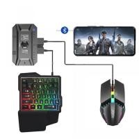 ราคา T-WOLF T19 WIRED ONE HANDED GAMING KEYBOARD/PUBG PUBG Mobile Gamepad Control คีย์บอร์ดเกมเมาส์ Converter (41817801471)
