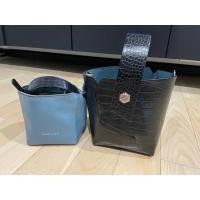 ราคา กระเป๋า Charles & Keith Bucket Bag สีดำมือสอง (14312736883)