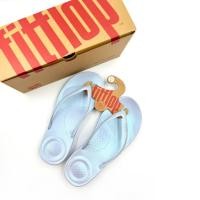 ราคา รองเท้าแตะ fitflop Iqushion Pearlized Ergonomic สีฟ้า #38 (28815484773)