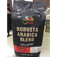 ราคา Sole Cafe โซเล่ คาเฟ่ แบล็ค เมล็ดกาแฟคั่ว อาราบิก้าผสมโรบัสต้า 1000 กรัม (13575416058)