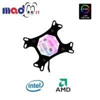 ราคา CPU Water Block แบบ ARGB สำหรับ INTEL/AMD ชุดน้ำระบบเปิด ชุดน้ำเปิด Cooling System CPU Cooler (12952924881)