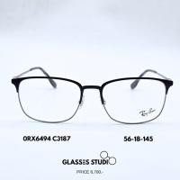 ราคา กรอบแว่นตา Ray Ban ของแท้ 100% 0RX06494 (สีดำกัน) (48101468399)